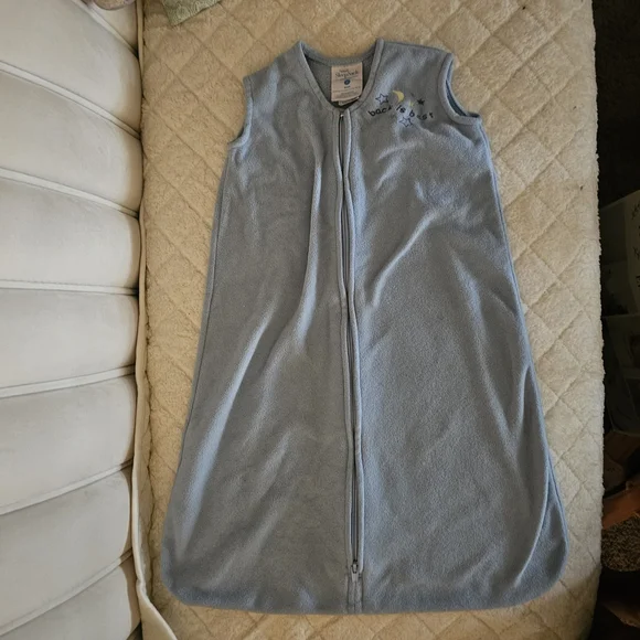 Halo Light Blue Baby Sleep Sack - Picture 3 of 6